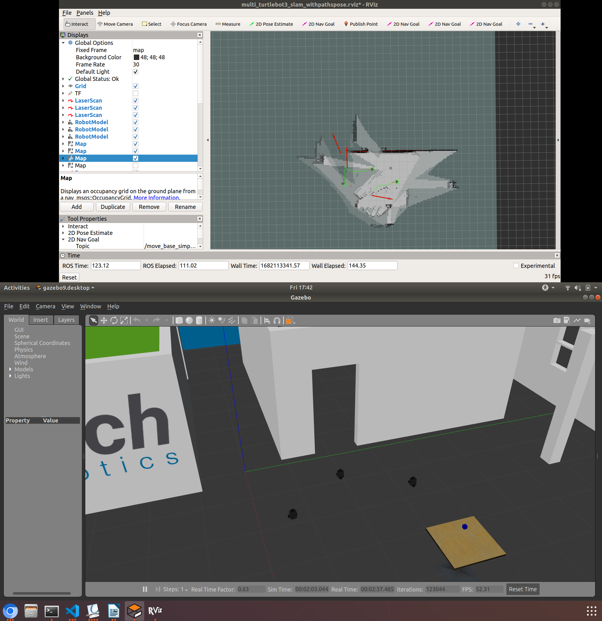 Gmapping Slam With Multiple Turtlebot3's As Dynamic Obstacles - ROS ...